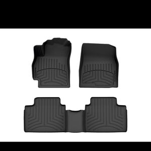 WeatherTech FloorLiners HP Heavy-Duty Custom-Fit Blk Mats  22-26 Hyduai Elantra